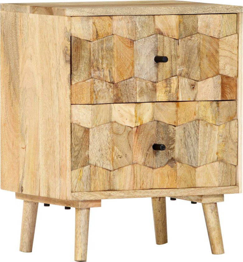 Nattbord 40x30x50 cm heltre mango