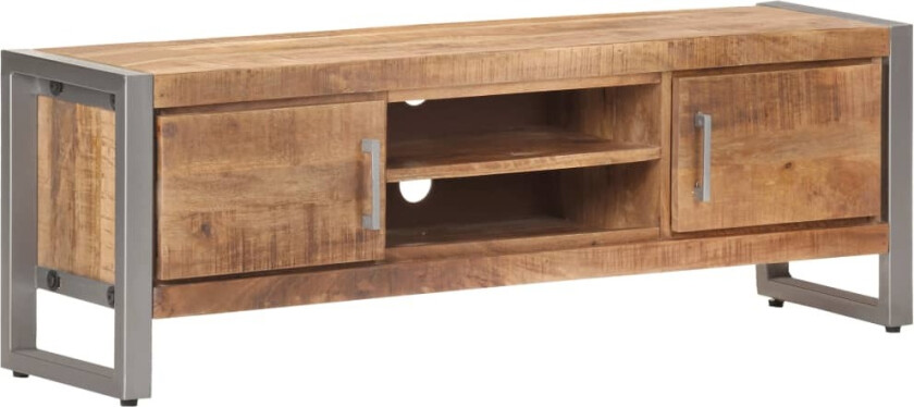 TV-benk 120x30x40 cm grovt mangotre