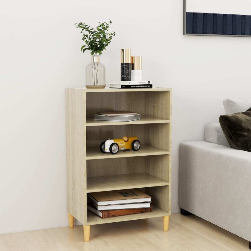 Skjenk sonoma eik 57x35x90 cm konstruert tre