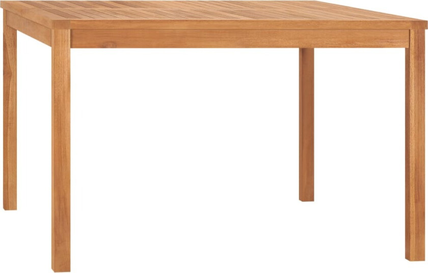 Utendørs spisebord 120x120x77 cm heltre teak