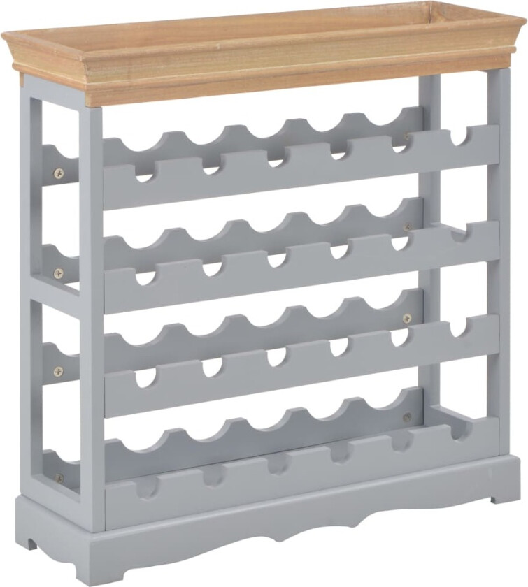 Vinhylle grå 70x22,5x70,5 cm MDF