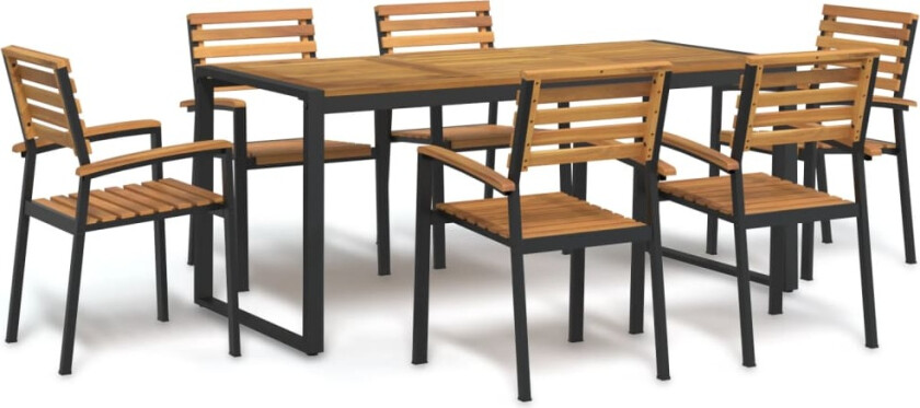 Hagespisegruppe 7 deler heltre akasie og metall