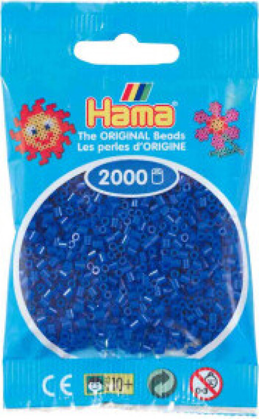 Mini 2000 Perler - Blå 08