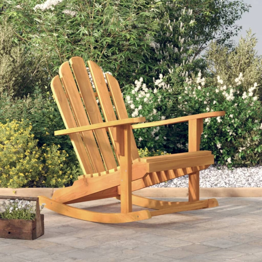 Adirondack gyngestol 79x100x103 cm heltre teak
