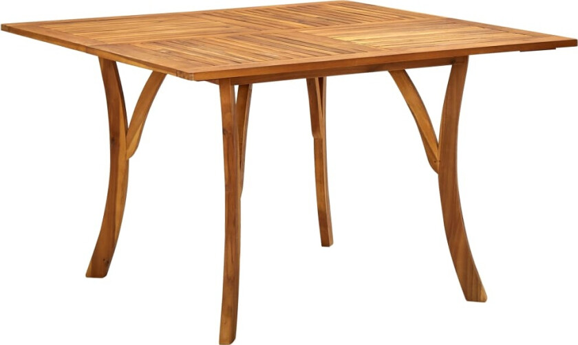 Hagebord 120x120x75 cm heltre akasie