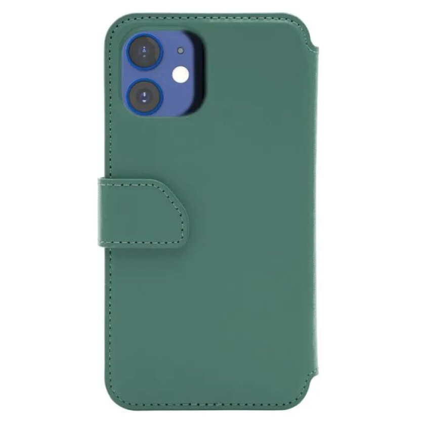 Wallet Case Solo 502 til iPhone 12 mini Mørkgrønn