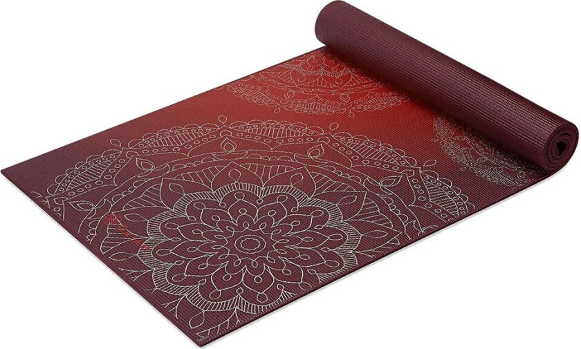 Metallic Sunset Yoga Mat 6mm Premium Metallic