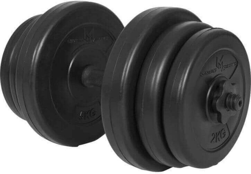 Hantel SVART sement - 1 x 20 kg