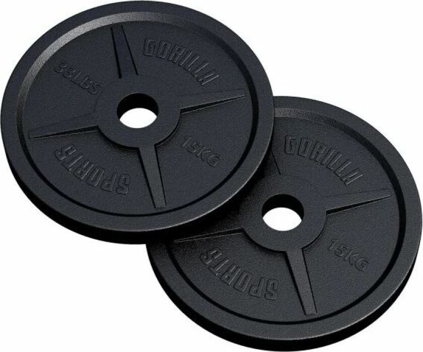 Vektskiver OLYMPIA 51mm - 2x15kg