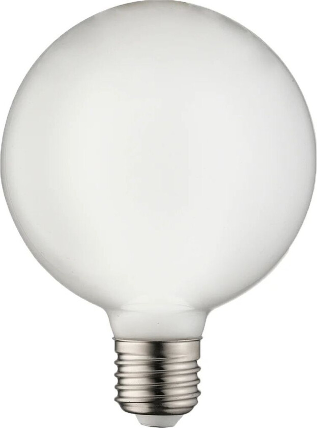 Lyspære E27 LED globe 100 3-stegsdimmer Opal