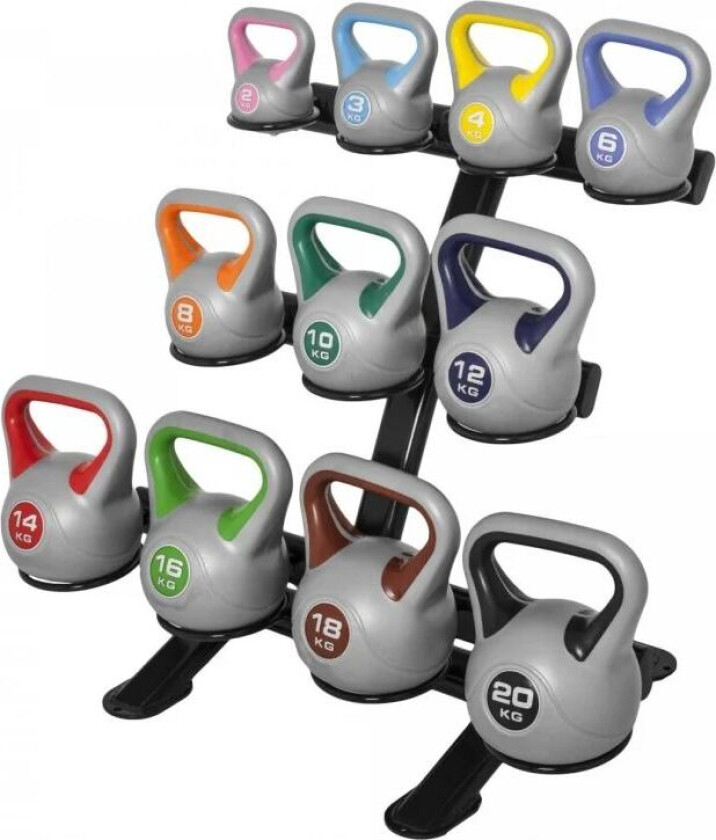 Bilde av Kettlebell Fitness 113kg inkl stativ