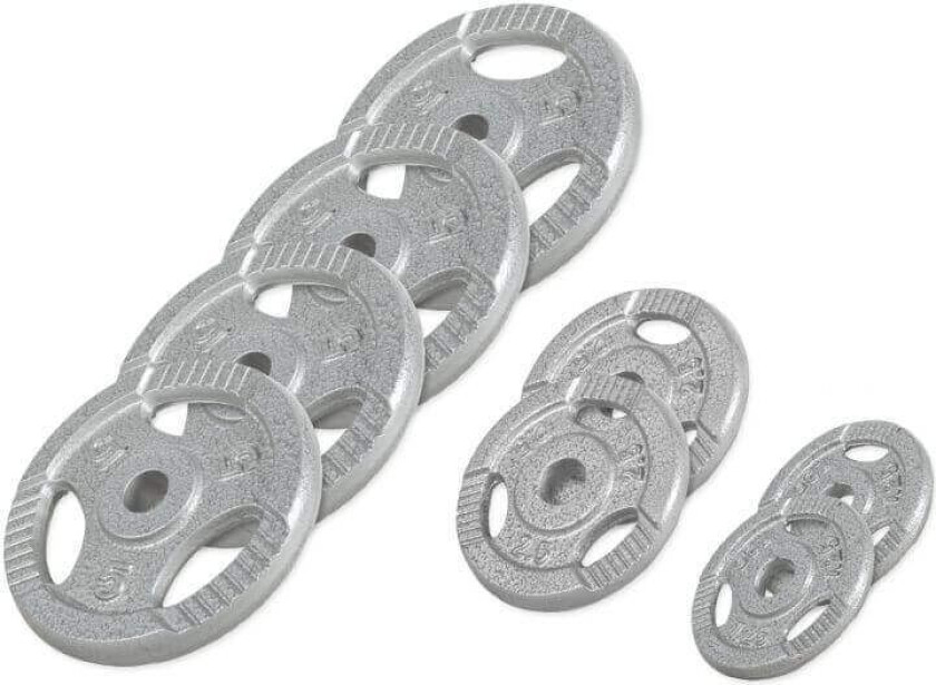 Vektskiver TRIGRIP Støpejern - 27,5kg