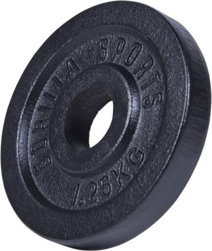 Vektskiver IRON Svart