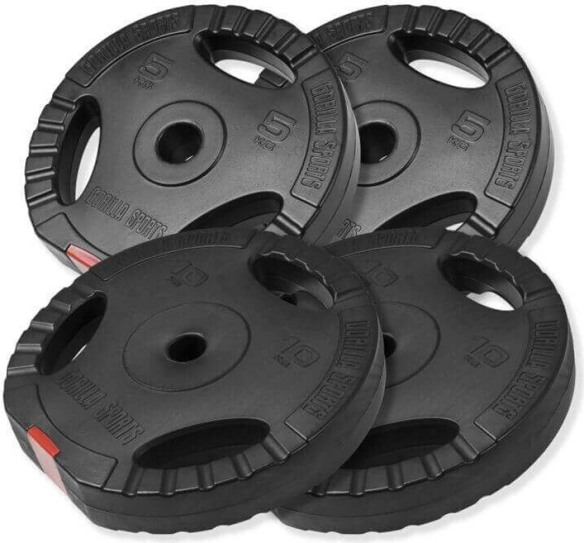 Bilde av Vektskiver PRO Trigrip - 2x5kg 2x10kg