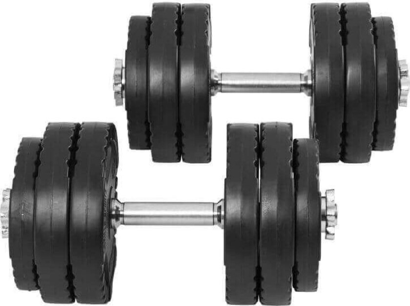 Dumbbells PRO Trigrip - 2x15 kg