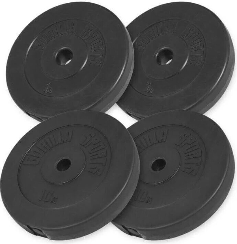 Vektplater BASIC Cement - 2x5kg 2x10kg