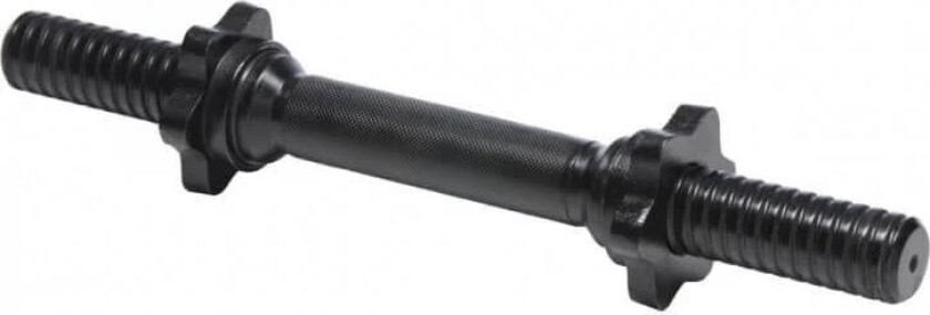 Hantelstang 1x35cm SVART Stjernelås - 30mm