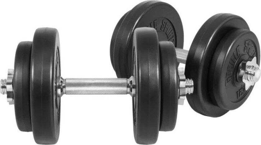 Dumbbells BASIC Cement - 2x10 kg