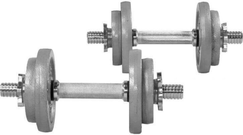 Hantler IRON Støpejern - 2x10kg