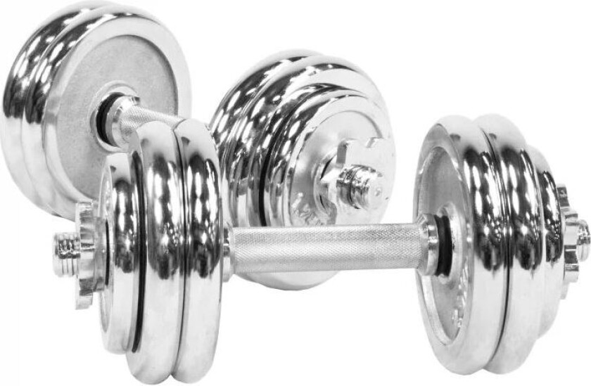 Hantler KROM Støpejern - 2x15kg