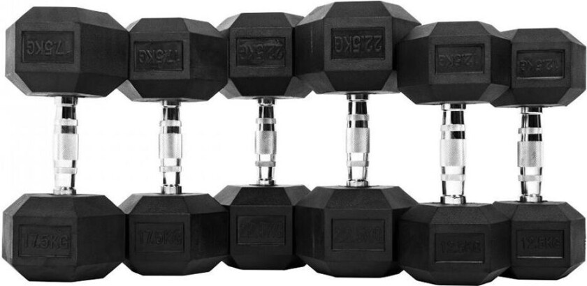 Hexagon Dumbbel, par