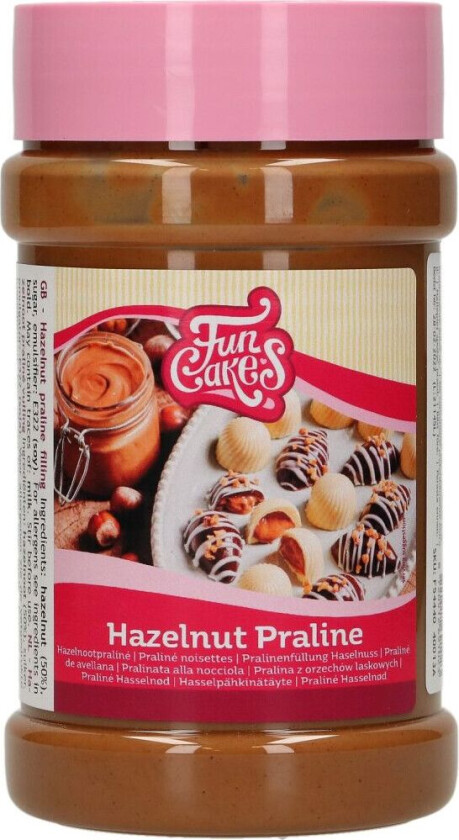 Hasselnøttkrem, FunCakes, 325g