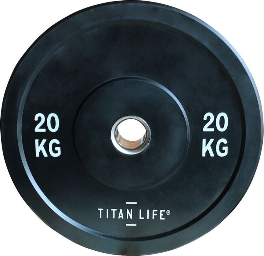 TITAN LIFE Rubber Bumper Plate 50 mm