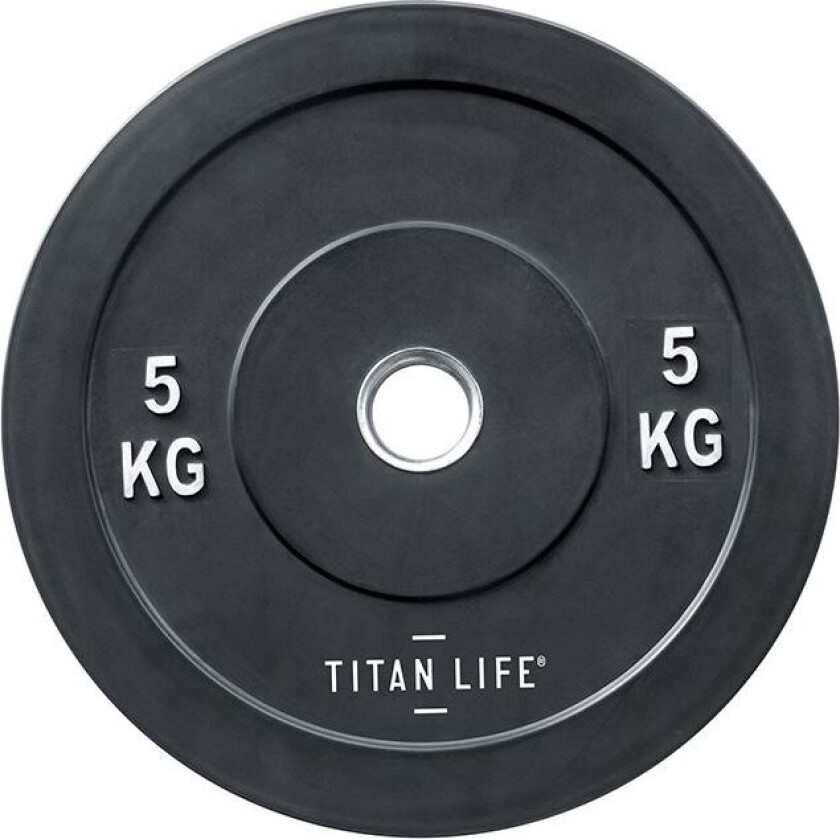 TITAN LIFE Rubber Bumper Plate 50 mm