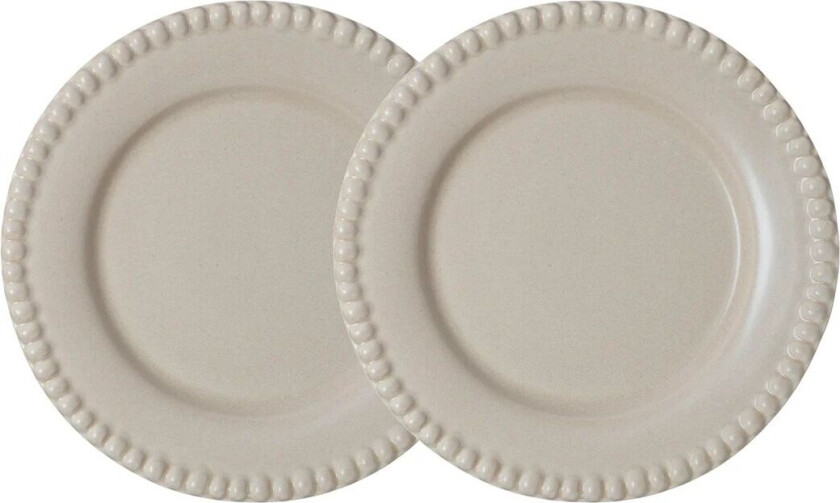 Daria desserttallerken Ø22 cm 2-stk. Sand