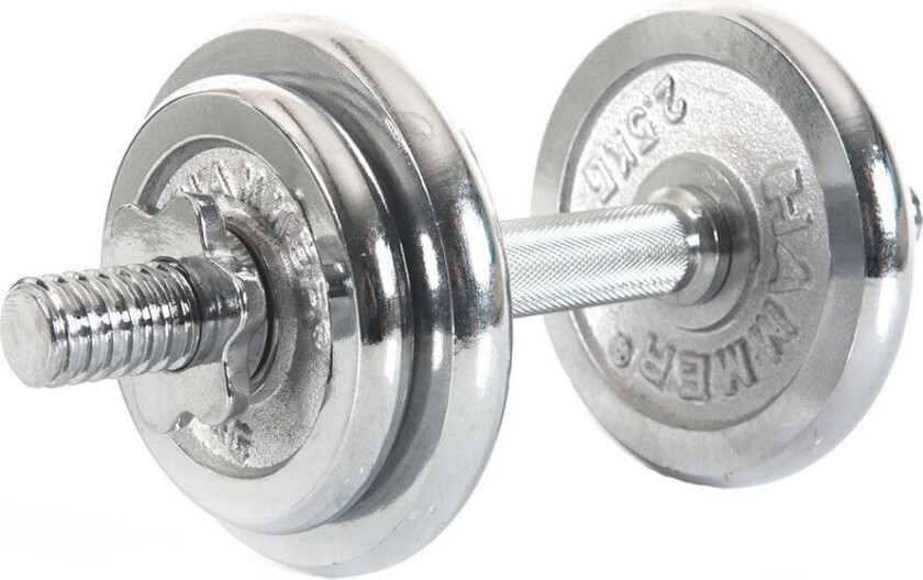 Hammer Dumbbel Set Chrome 10 kg
