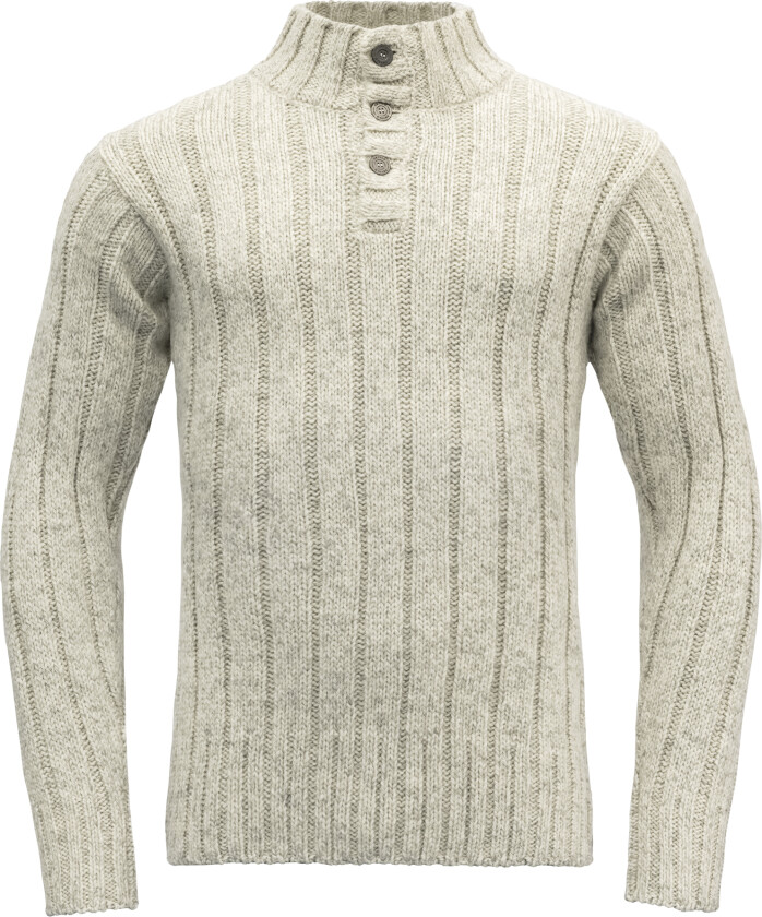 NANSEN WOOL BUTTON NECK