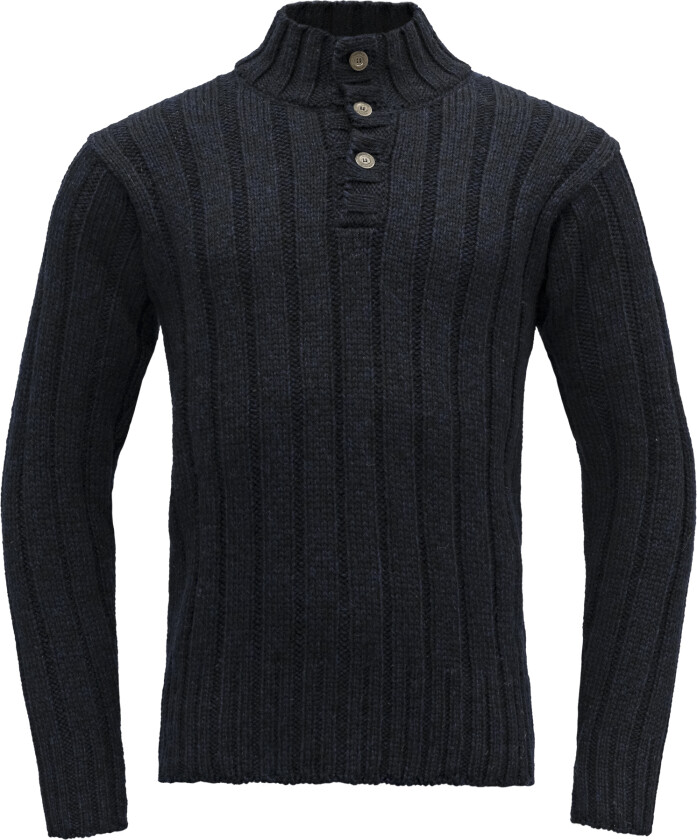 NANSEN WOOL BUTTON NECK