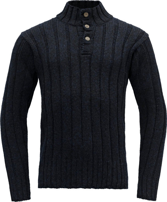 NANSEN WOOL BUTTON NECK