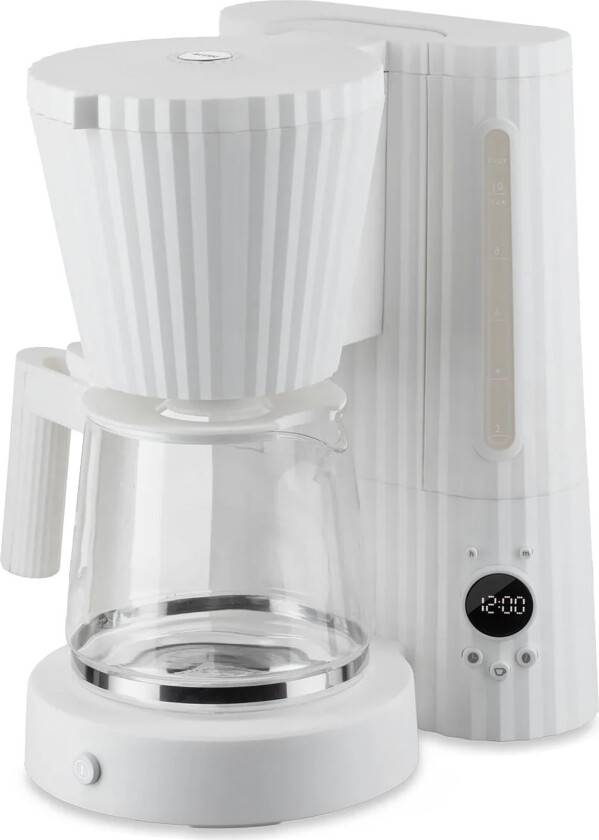 Plissé filter kaffetrakter hvit - Kaffemaskiner og kaffebryggere - Michele De Lucchi - Hvit