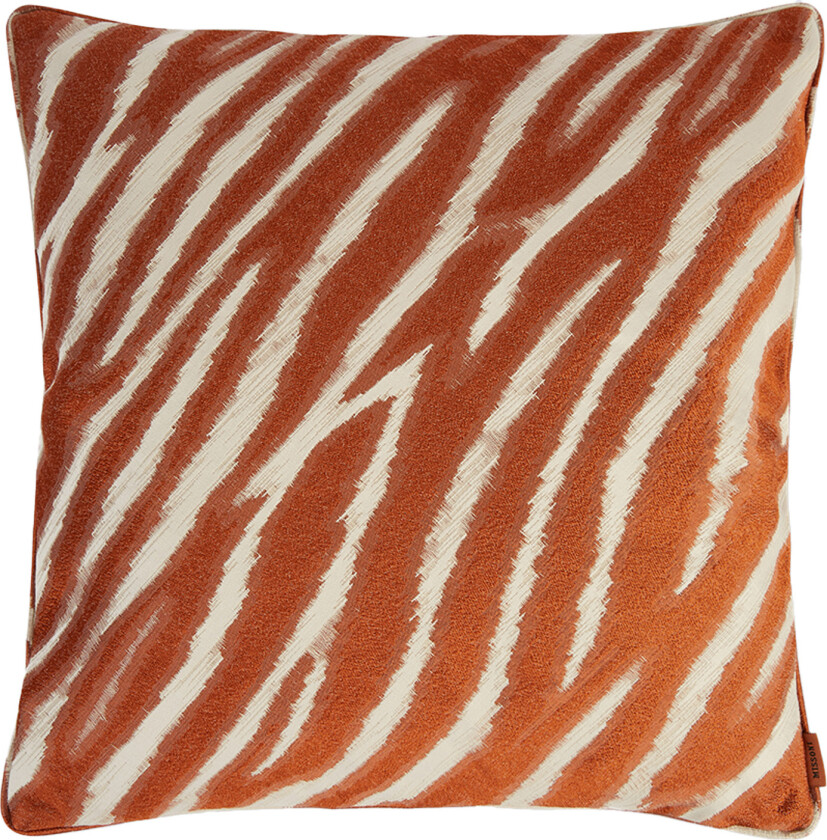 Zambia Cushion 40 x 40 cm 641 Bronze/White - Pynteputer og putetrekk - Brun
