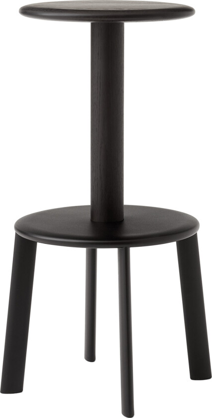 Massif Counter Stool AV39 Dark stained oak & Warm Black - Barstoler - Anderssen & Voll - Flerfarget - Metall/Tre/Syntetisk