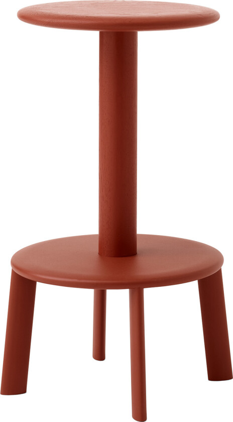 Massif Bar Stool AV40 Ember - Barstoler - Anderssen & Voll - Rød - Metall/Tre/Syntetisk