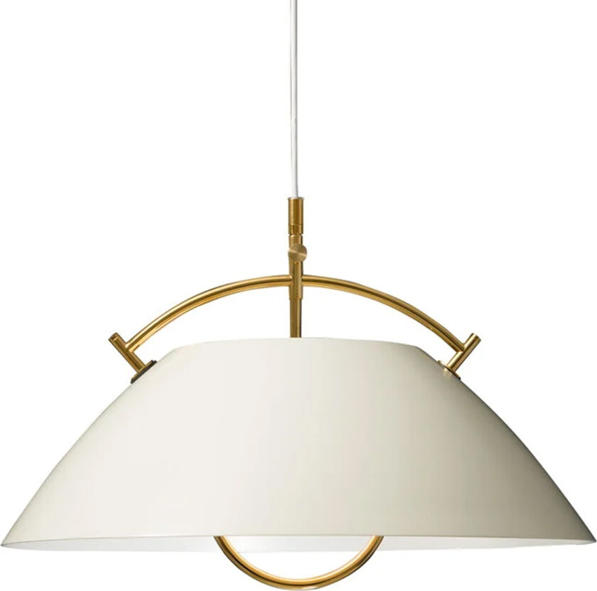 The Pendant White Gold E27 Without Lift - Pendellamper - Hans J. Wegner - Hvit