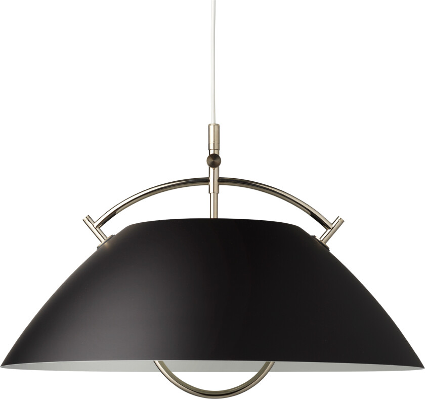 The Pendant Black Nickel E27 Without Lift - Pendellamper - Hans J. Wegner - Svart