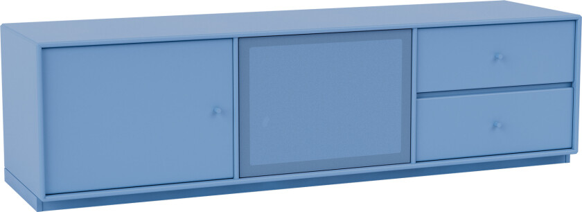 OCTAVE VI TV Bench, 06-Plinth3cm, 154 Azure - TV-benker - designer_peter_j_lassen - Blå - MDF