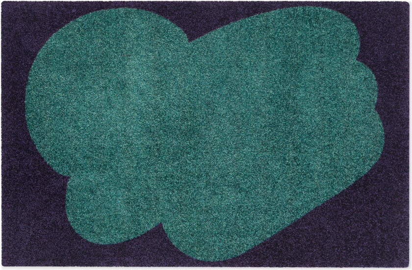 X Sight Unseen Emerald 81 x 58 cm - Dørmatter - Sight Unseen - Grønn,Blå