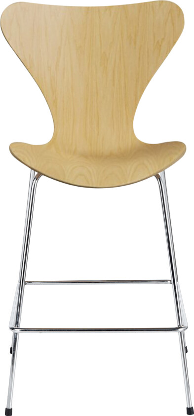 3187 Sjuan, Askfanér - Barstoler - designer_arne_jacobsen - Tre farget - Metall/Tre