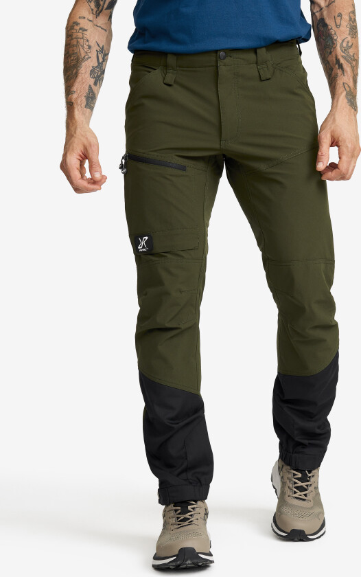 Range Pro Pants Herre Rosin Green/Black, Størrelse:L - Turbukse & Fritidsbukse