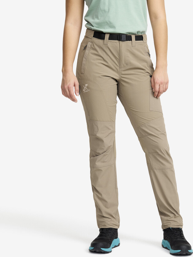 Elevate Pro Hiking Pants Dame Brindle, Størrelse:L - Turbukse & Fritidsbukse