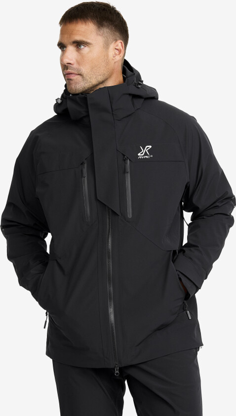 Skalljakke, Turjakke & Vindjakke, Aries Pro 3L Shell Jacket Herre Black, Størrelse:S