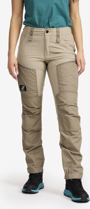 RVRC GP Pro Pants Dame Aluminium/Brindle, Størrelse:L - Turbukse & Fritidsbukse