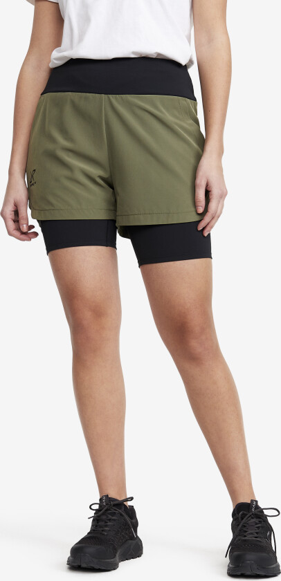 Dame > Bukser > Shorts, 2-in-1 Shorts Dame Kalamata, Størrelse:XL