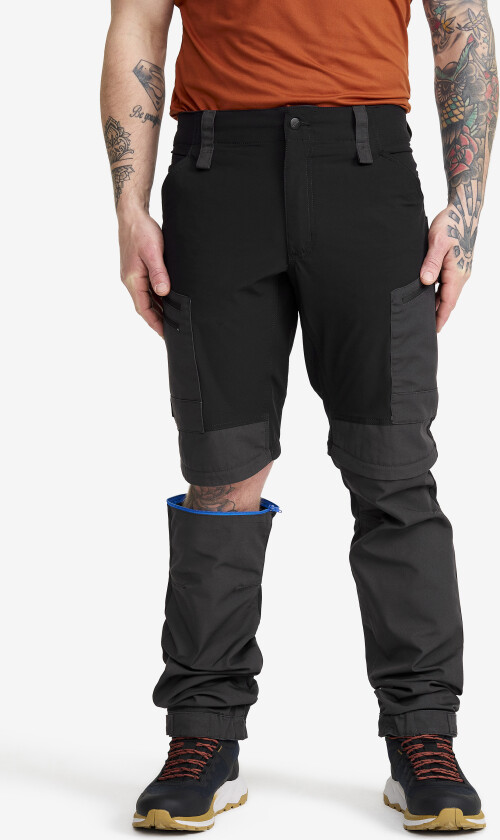 RVRC GP Pro Zip-off Pants Herre Black, Størrelse:M - Zip-off-bukser