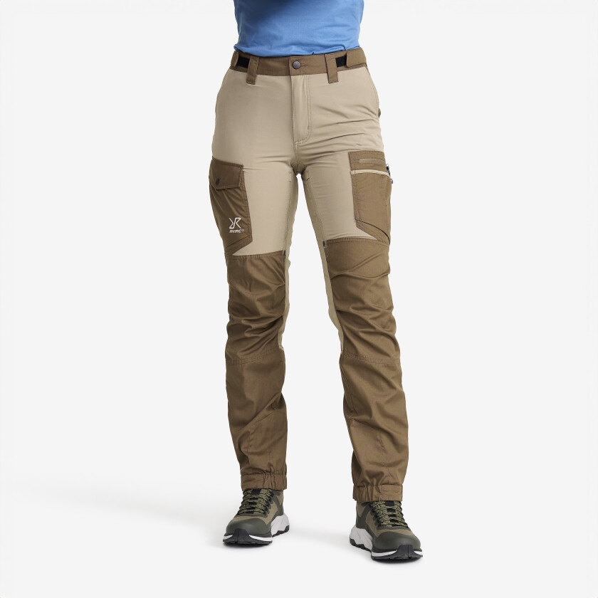 Turbukse & Fritidsbukse, Rambler Lightweight Pro Pants Dame Brindle/Chocolate chip, Størrelse:XL