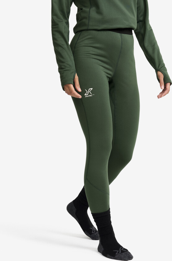 Dame > Superundertøj, Waffle Baselayer Pants Dame Garden Topiary, Størrelse:2XL